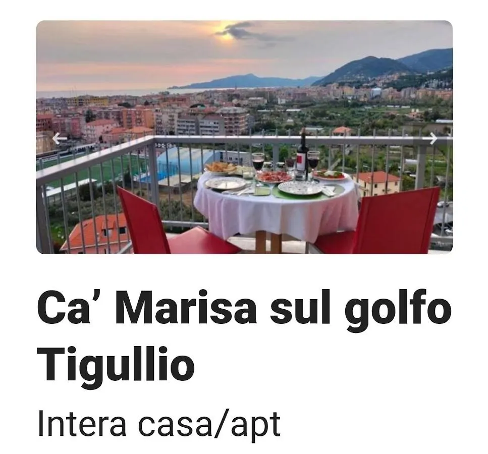 Ca Marisa Tra Le 5 Terre,Sestri Lev E Portofino Apartment Lavagna