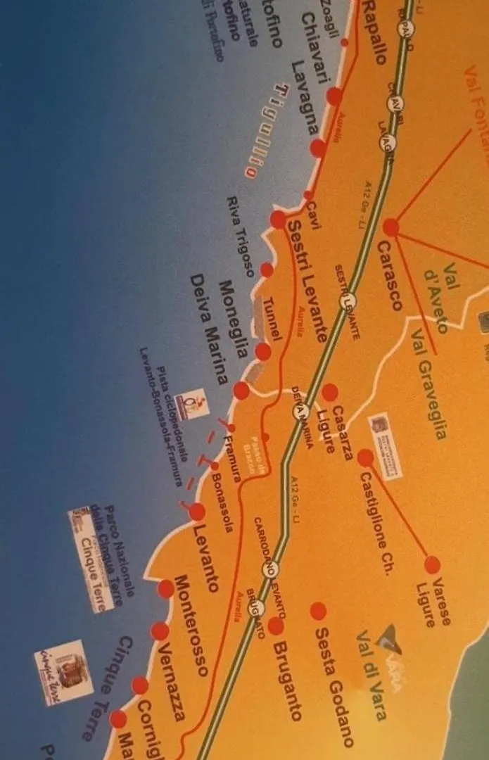 라바냐 Ca Marisa Tra Le 5 Terre,Sestri Lev E Portofino 아파트